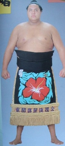 Sumo wrestler Akebono Taro.