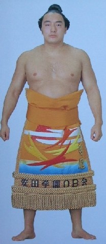 Sumo wrestler Terao Tsunefumi.