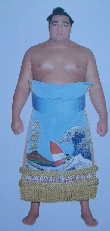 Sumo wrestler Musashimaru Koyo.