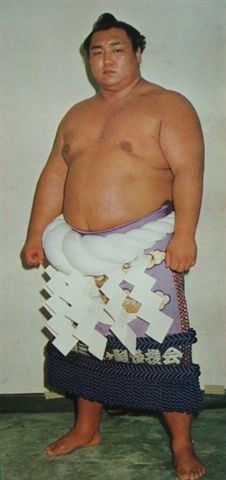 Sumo wrestler Kitanoumi Toshimitsu.
